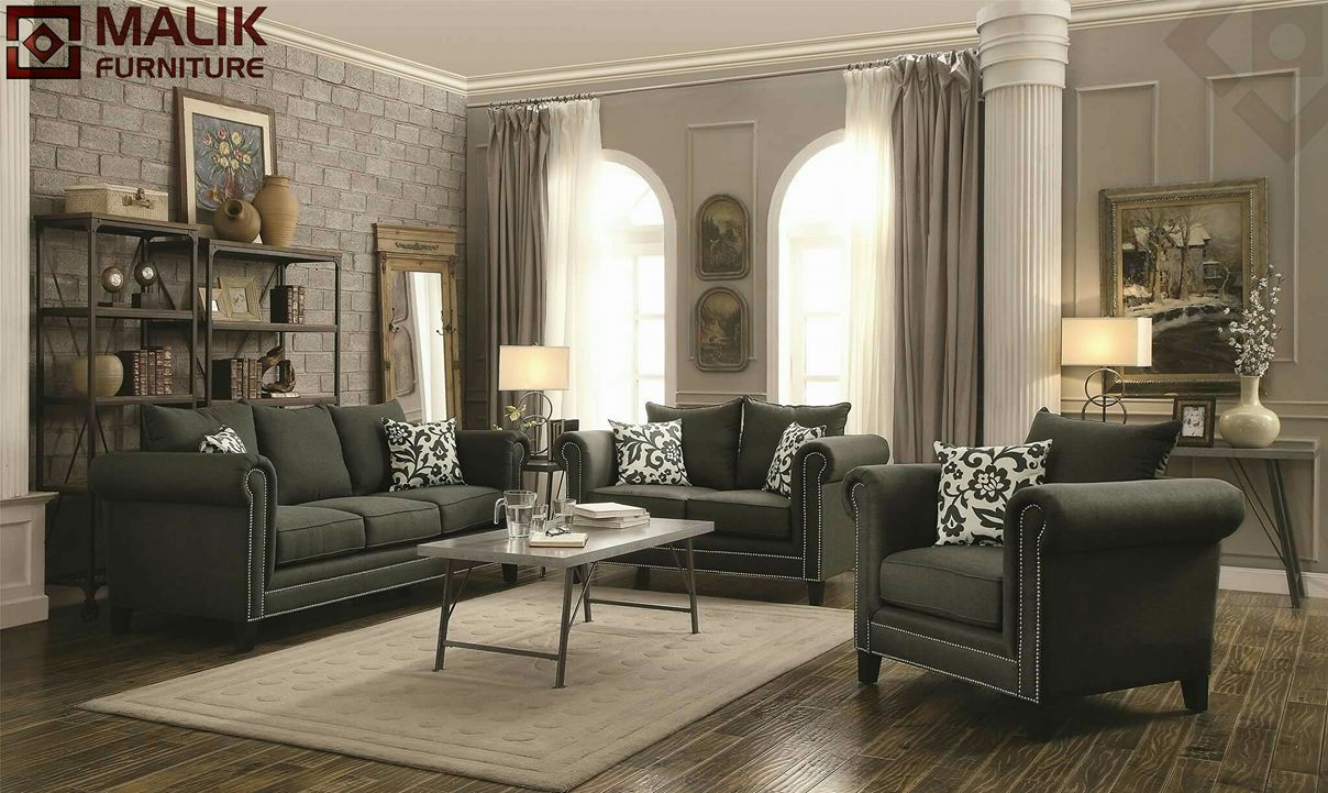Malik Furniture Full Sofa Set