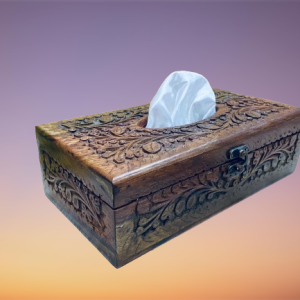 Decorative Wooden Tissue Box Holder